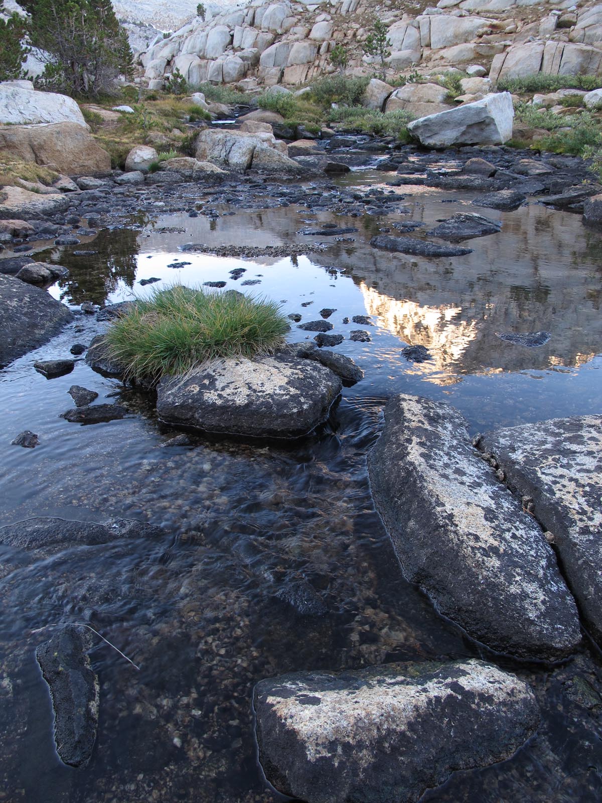 Getting Water at Golden Lake